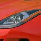 2016 Jaguar F-Type S Coupe red headlight detail 