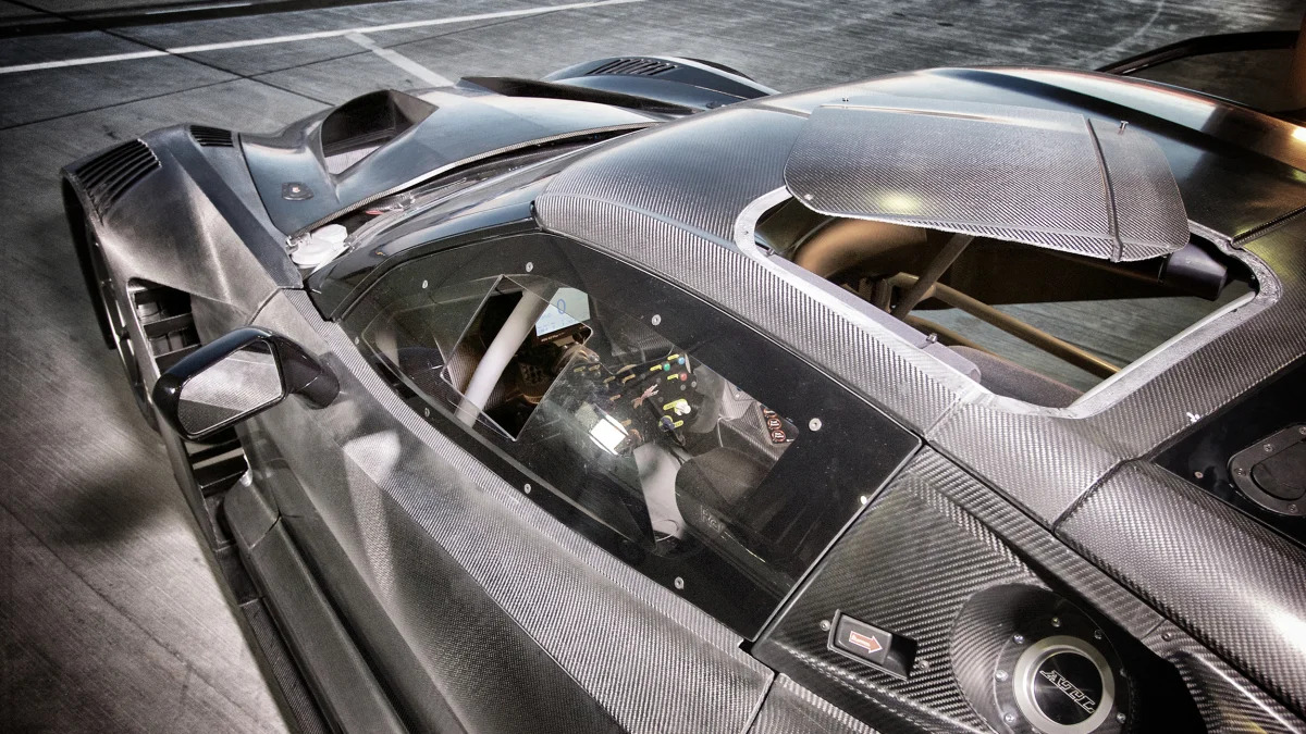 Callaway Corvette C7 GT3-R roof hatch