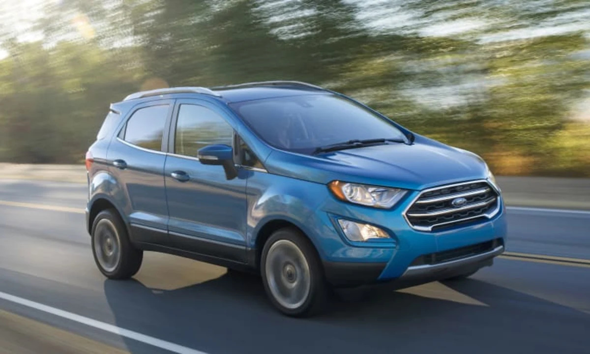 2018 Ford EcoSport road test review - Autoblog