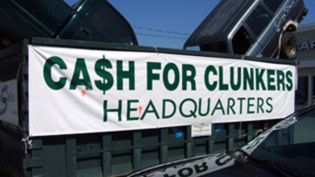 #1 Best Idea: Cash for Clunkers