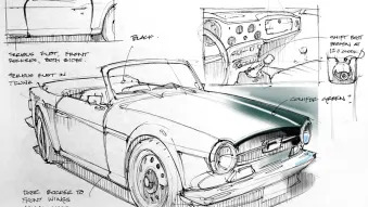 Bruce Thomson Car Sketches