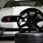 Ford Shelby GT350R carbon fiber wheels black