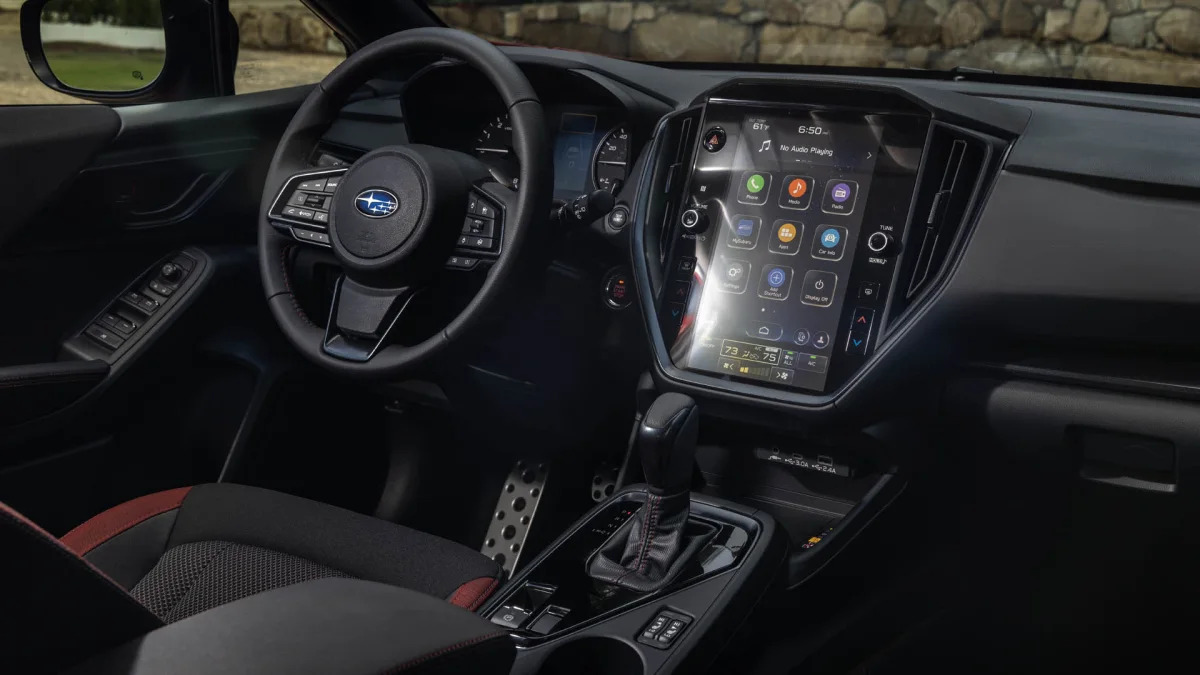2024 Subaru Impreza RS interior from passenger