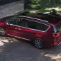 2017 Chrysler Pacifica rear 3/4 in red