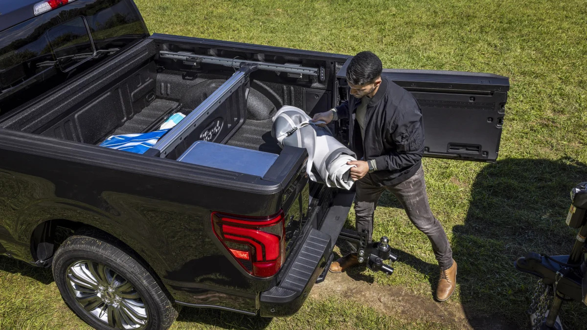 2024 Ford F150 tailgate tech and more Photo Gallery