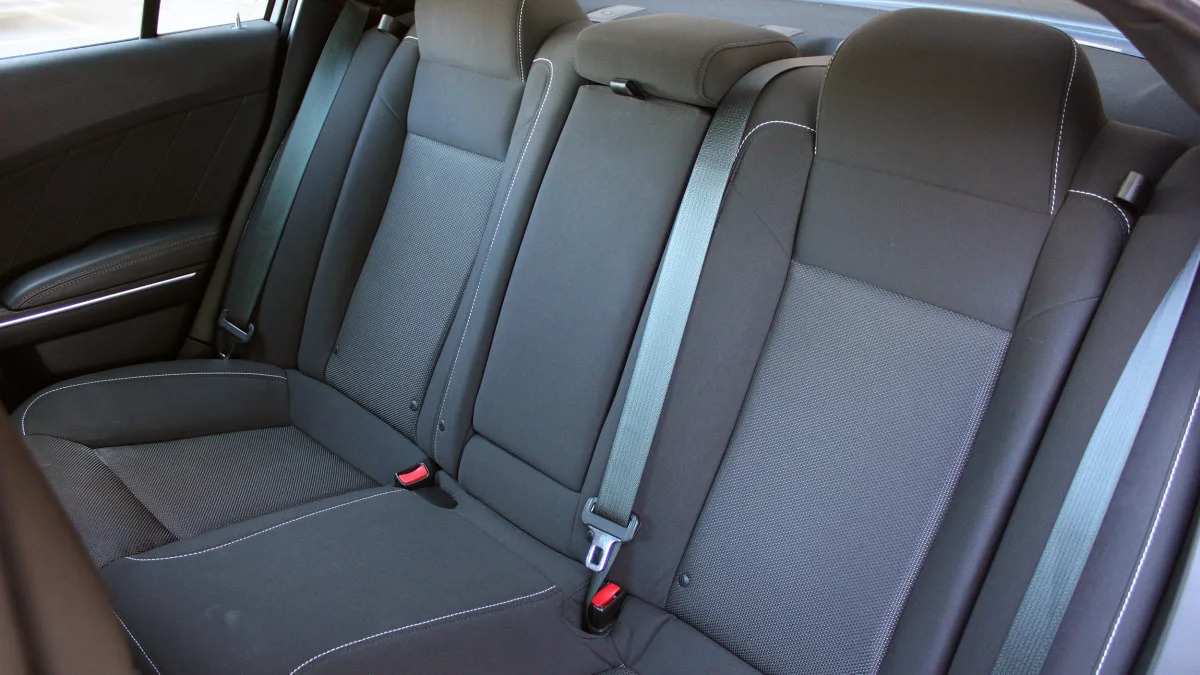 2015 Dodge Charger R/T Scat Pack rear seats