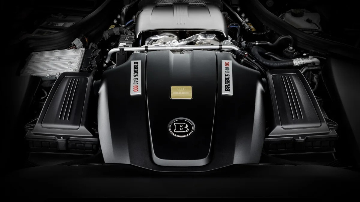 Mercedes-AMG GT S Brabus engine