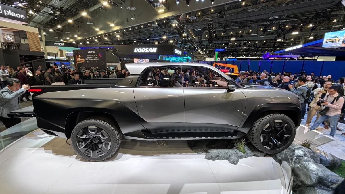 VinFast Wild pickup at CES 2024 Photo Gallery