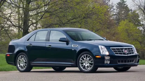 <h6><u>Cadillac STS trudges into 2011 model year sans V8 engine</u></h6>