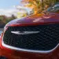 Chrysler Pacifica Pinnacle in Red Hot, a new color for 2024