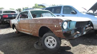 Junked 1965 Ford Mustang