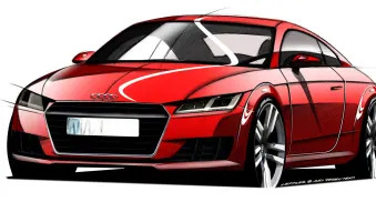2015 Audi TT design sketches