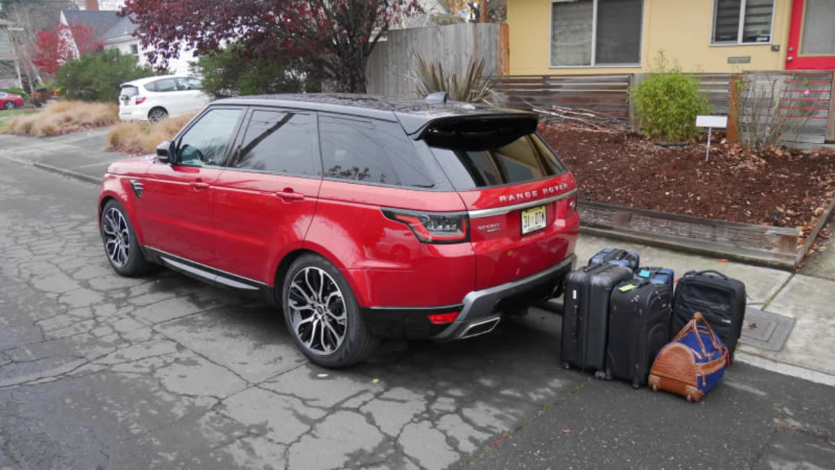 2Range Rover Sport Luggage Test | How much cargo space?