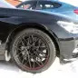 BMW M7 test mule front wheel