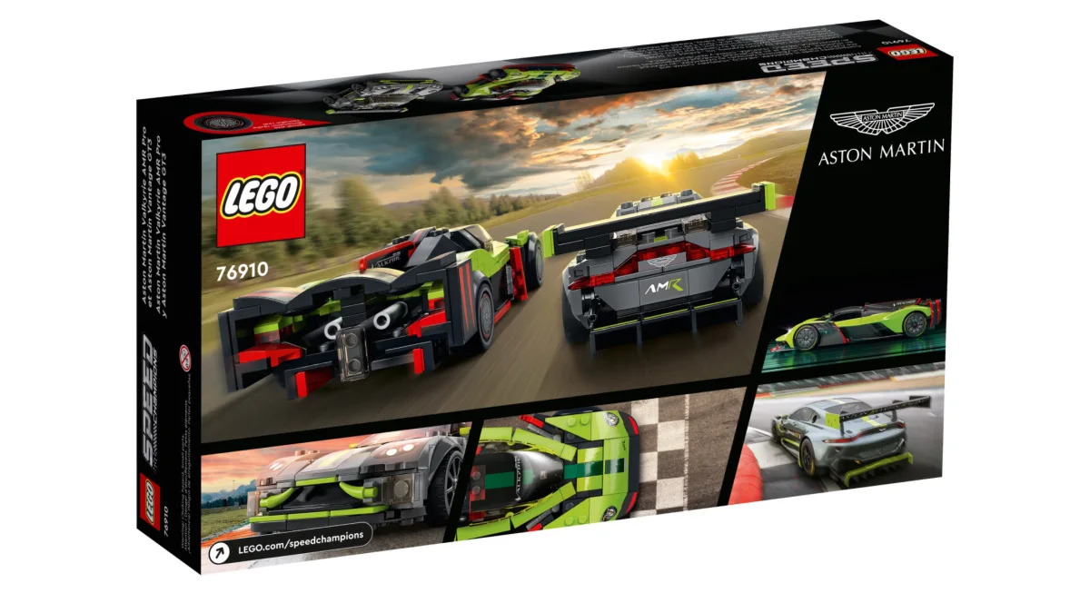 Lego Speed Champions Aston Martin Valkyrie AMR & Vantage GT3 3