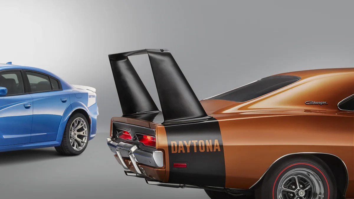 A unique “Daytona” decklid, rear-quarter decal with matching