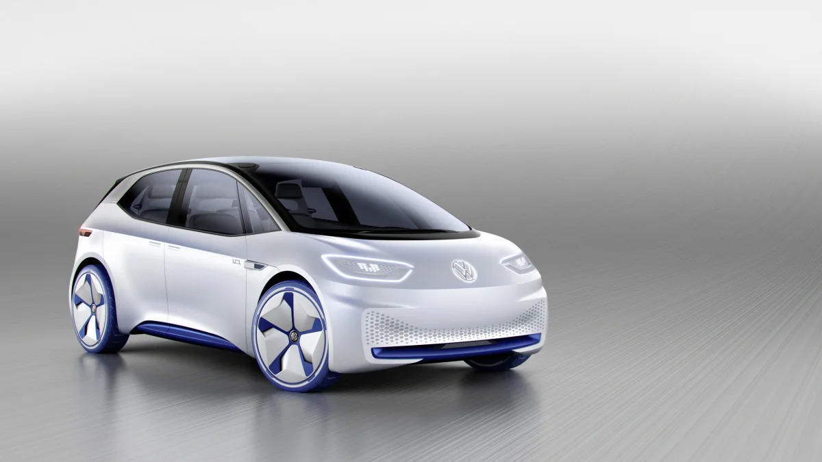 Volkswagen MEB Concept front 3/4