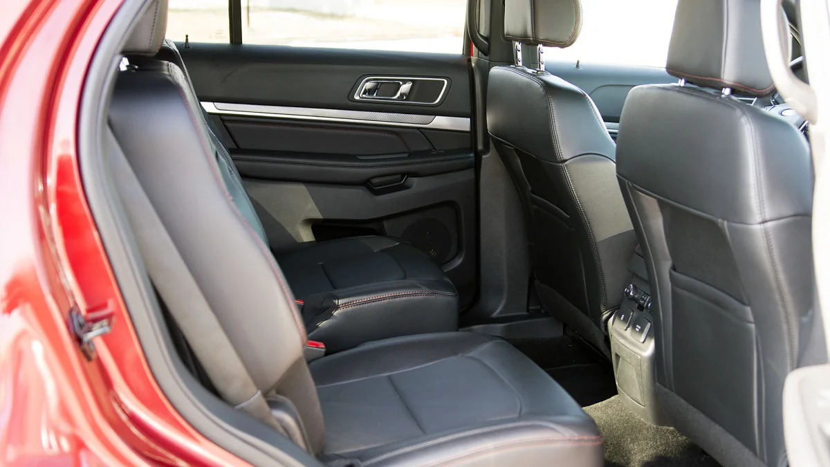 2016 Ford Explorer Sport rear seats