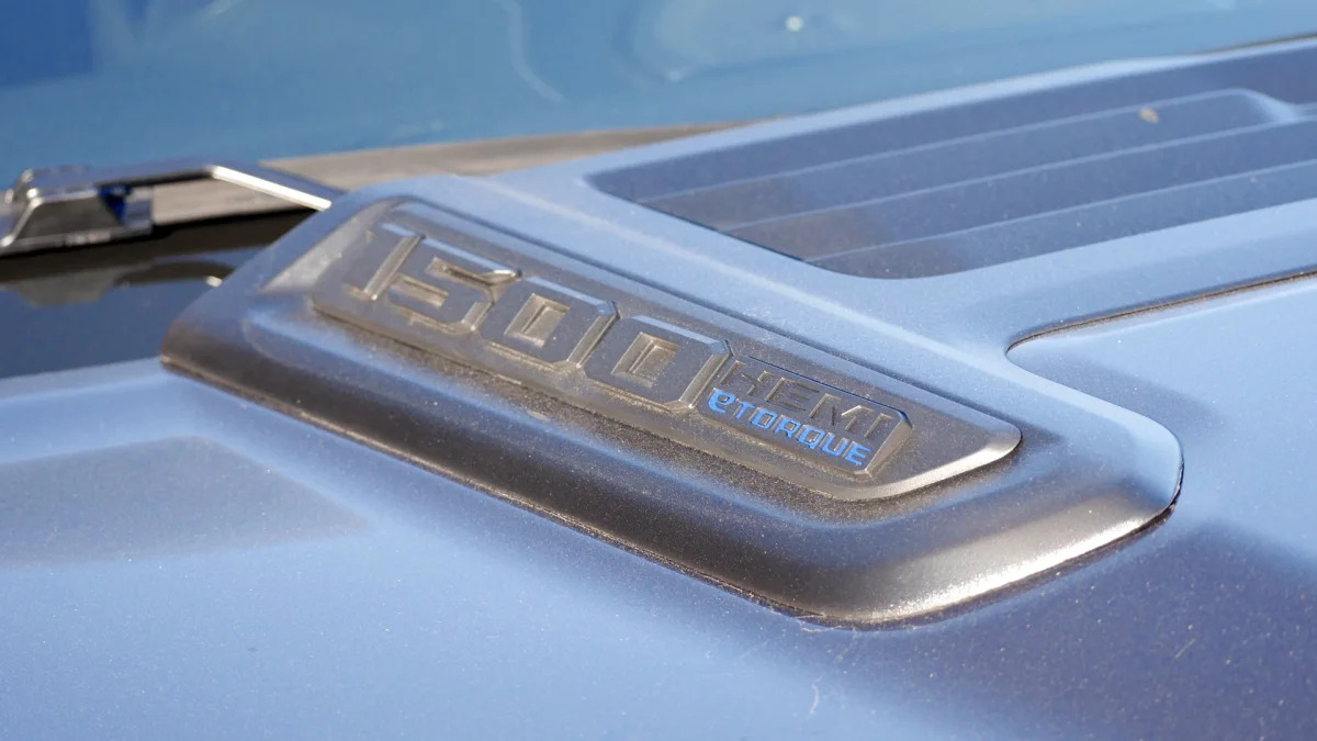 Ram 1500 Limited eTorque V8 badging