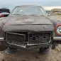 56 - 1972 Chevrolet Vega coupe in Colorado junkyard - photo by Murilee Martin