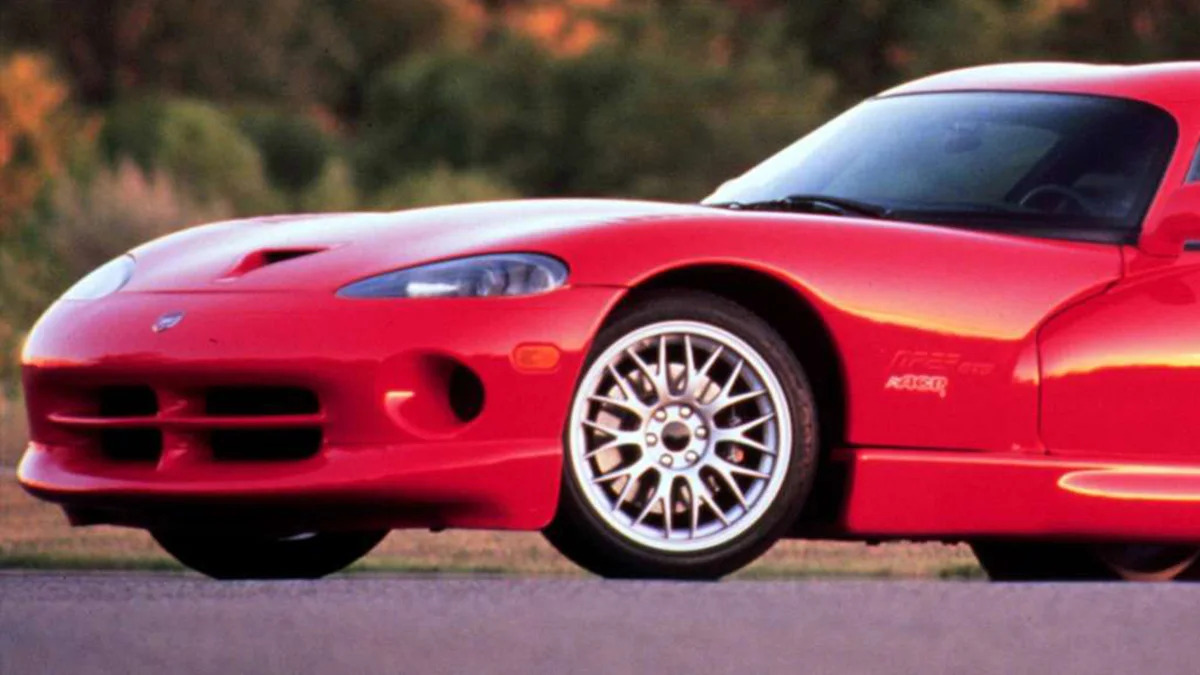 1999 Dodge Viper ACR mesh wheels (BBS)