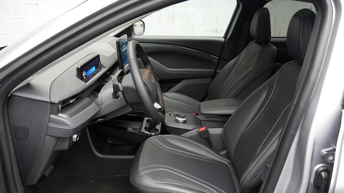 2021 Ford Mustang MachE standard front seats
