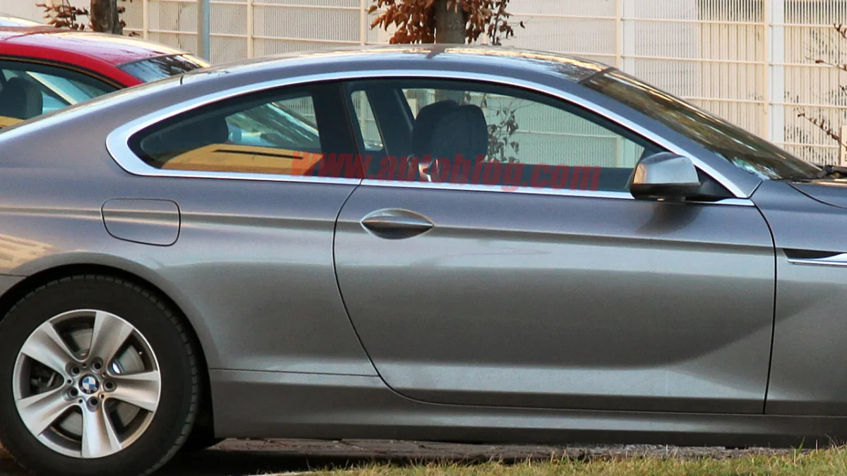 2012 BMW 6 Series Coupe spy shots