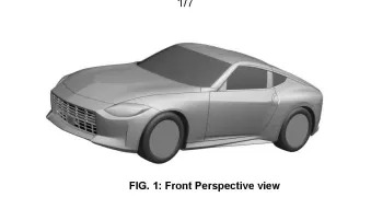 Nissan 400Z  Z35 patent rendering