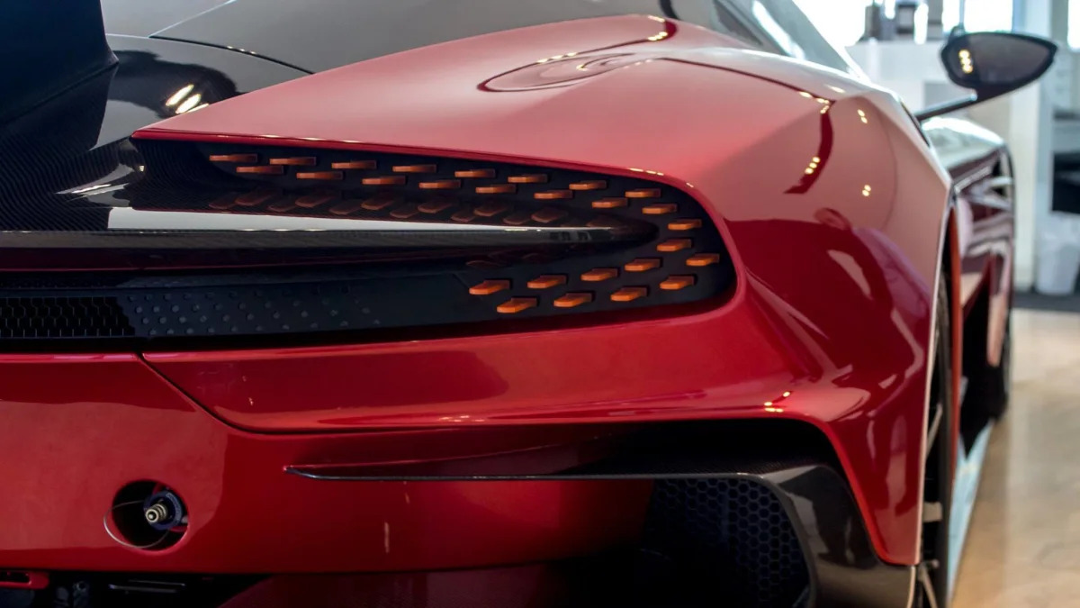 Aston Martin Vulcan rear detail