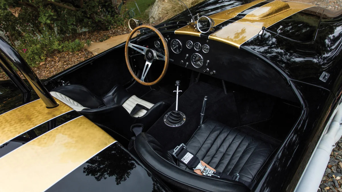 1965 Shelby 427 Competition Cobra cockpit