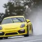 2016 Porsche Cayman GT4 on track