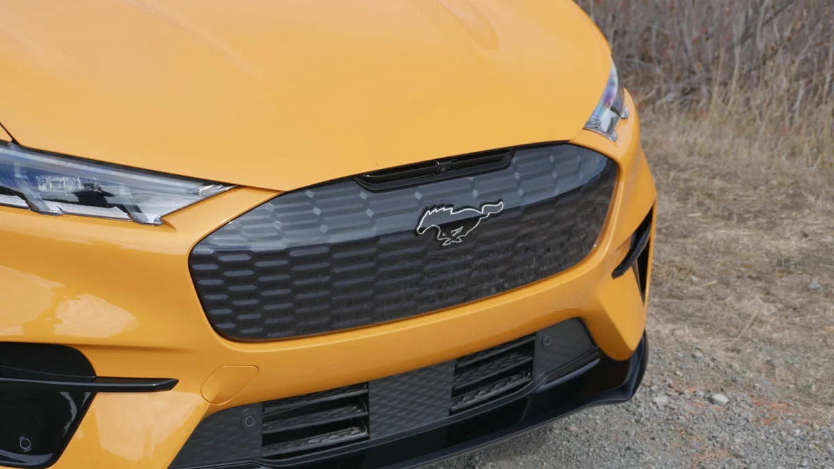 2022 Ford Mustang Mach-E GT grille