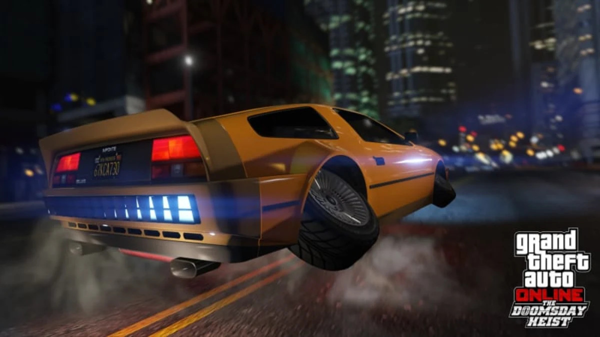 'Grand Theft Auto' flying and swimming DeLorean lookalike is possibly the game's coolest car
