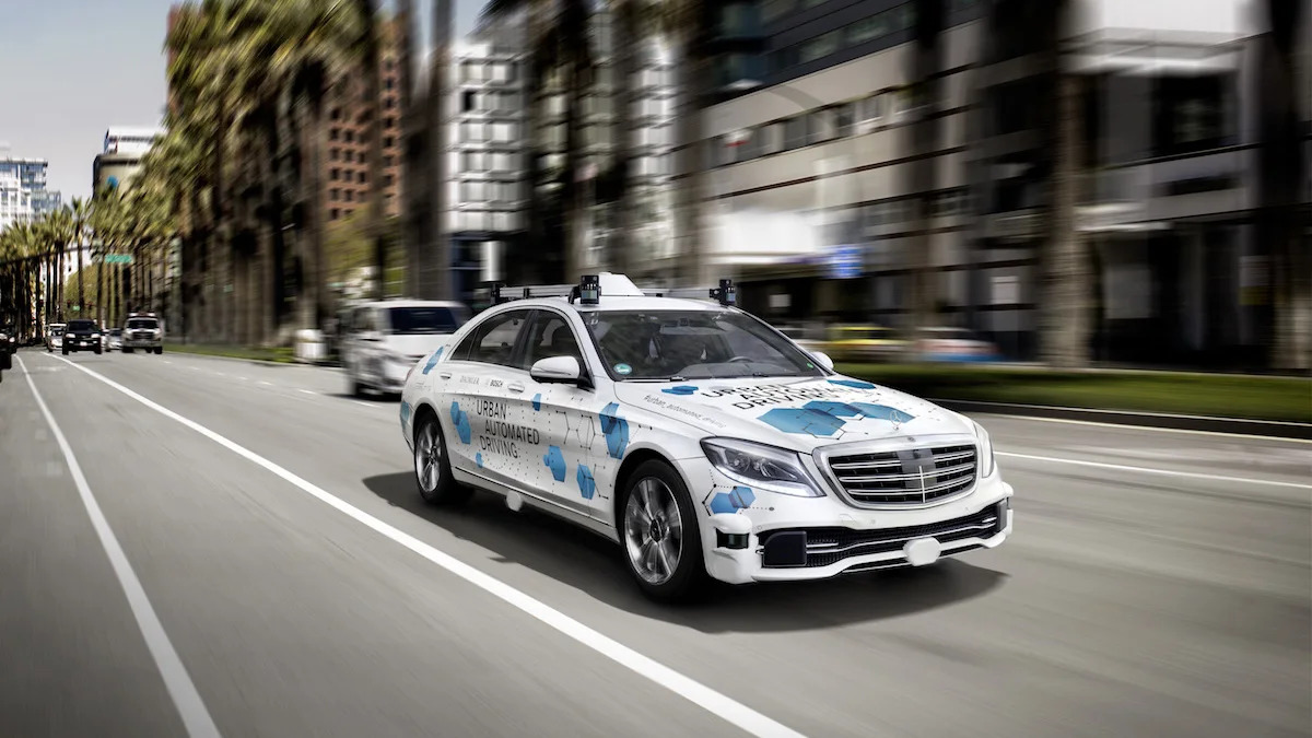 Daimler Bosch Mercedes-Benz S-Class autonomous ride hailing pilot