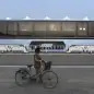 China Straddling Bus