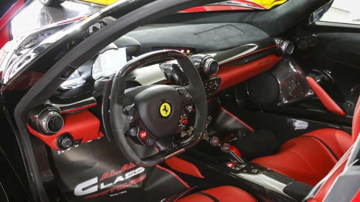 2014 Ferrari LaFerrari for sale in Dubai interior dashboard