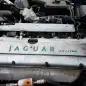 Junked 1996 Jaguar XJ6 and 1999 Mercedes-Benz E320