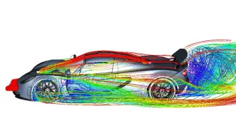 Hennessey Venom GT CFD renderings