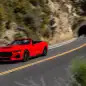 2024 Ford Mustang GT Convertible action out of tunnel
