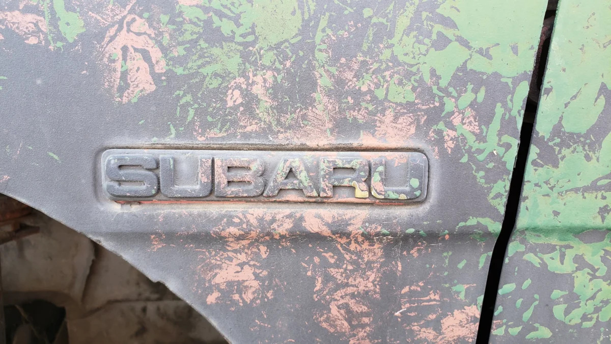 19 - 1984 Subaru BRAT in Colorado Junkyard - photo by Murilee Martin