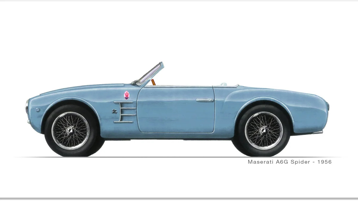 1956 Maserati A6G Spider