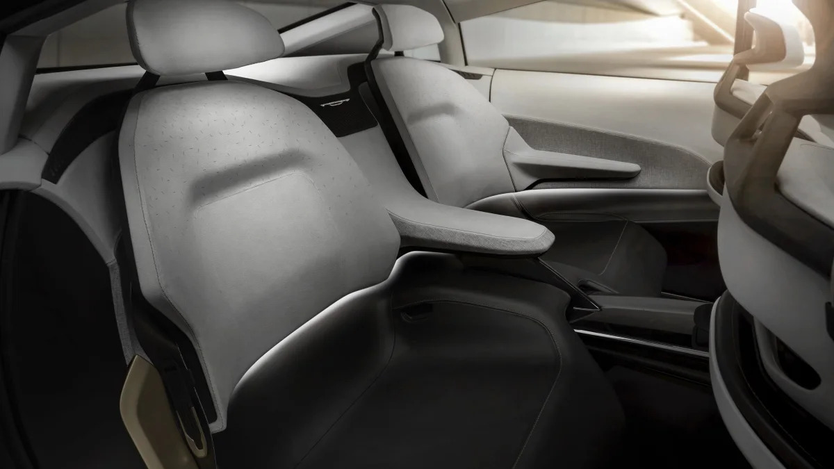 Chrysler Halcyon Concept rear seats.