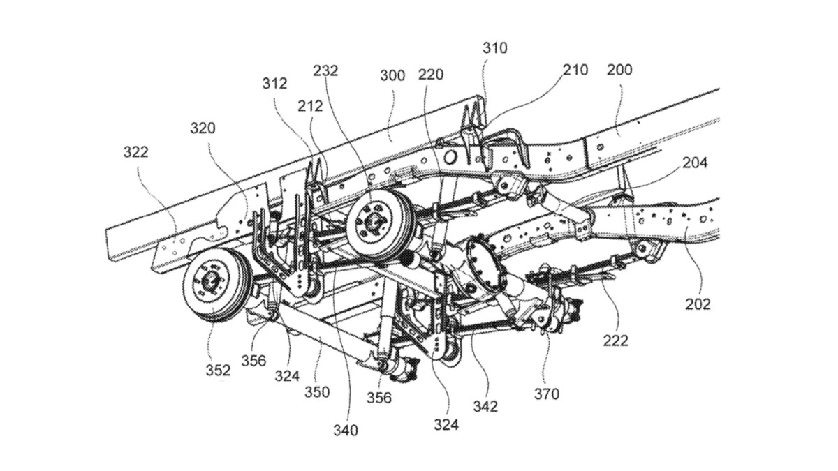 Ford patent application details clever F-150 6x6 bolt-on conversion kit