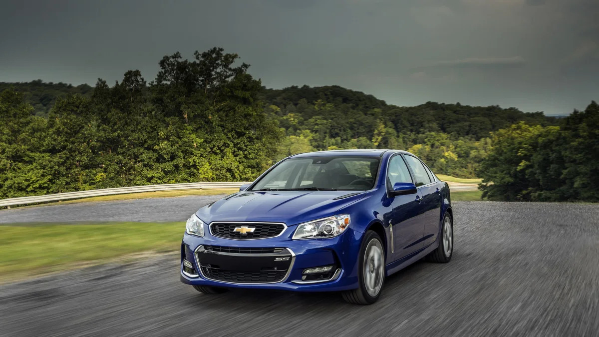 2016 Chevy SS front 3/4