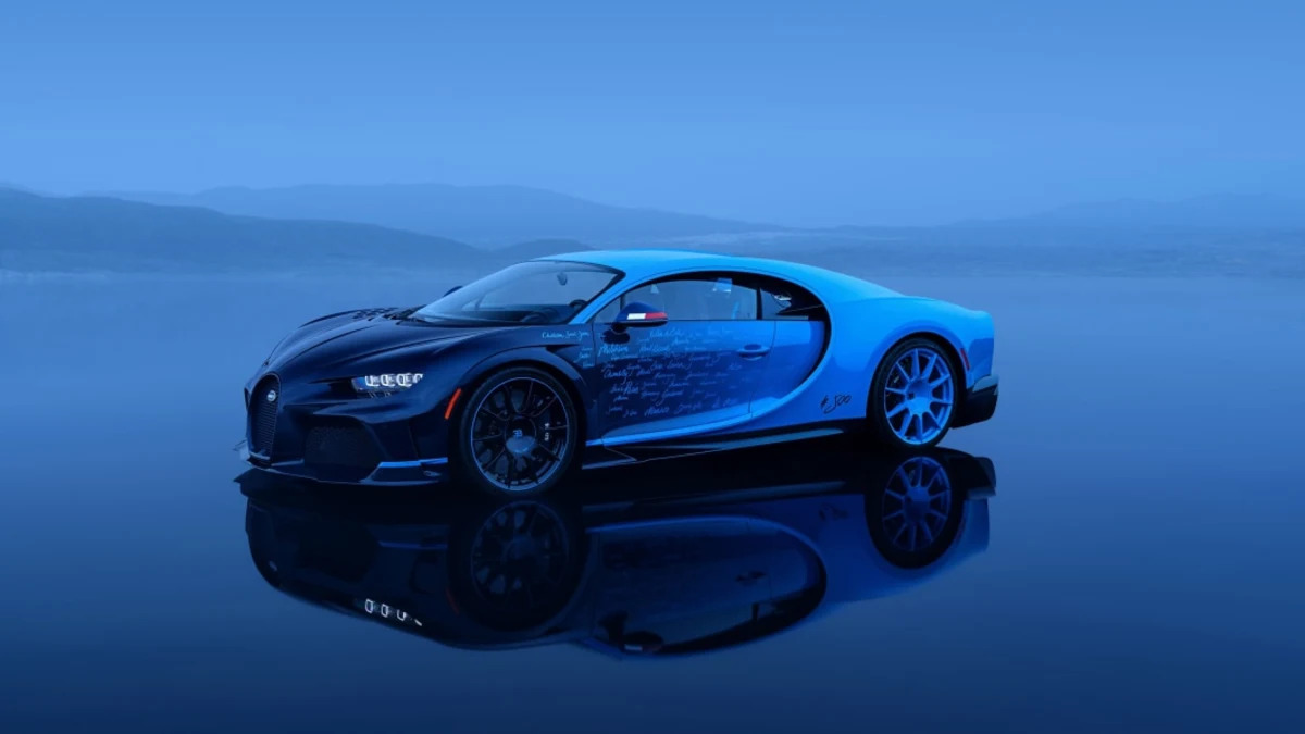 The 500th and final Bugatti Chiron is a tribute to the model's beginnings