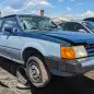 99 - 1987 Ford Escort in Colorado junkyard - photo by Murilee Martin
