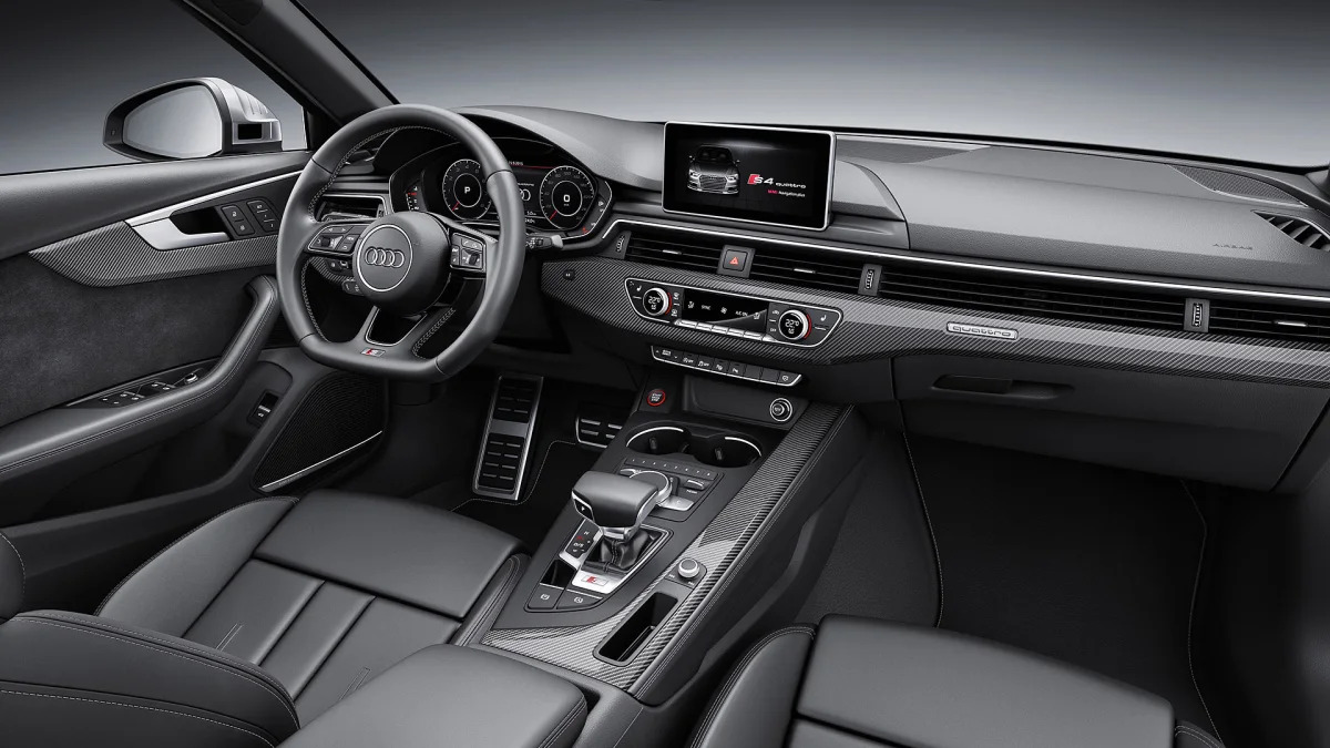 2017 Audi S4 interior