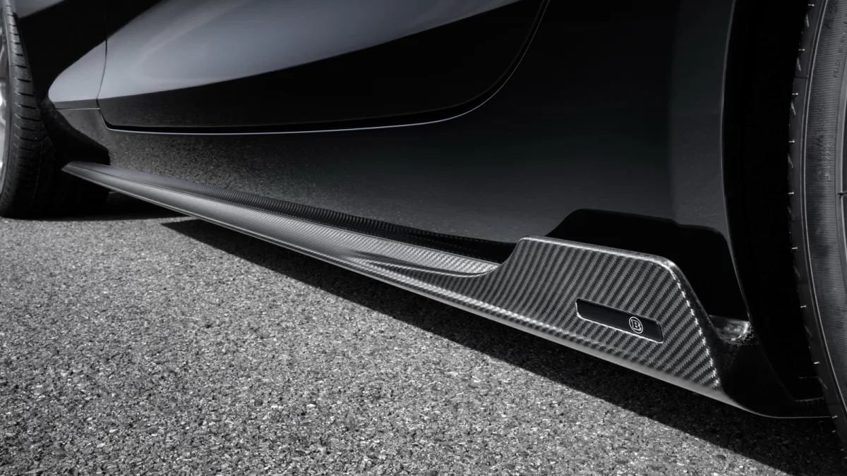 Mercedes-AMG GT S Brabus track side sill