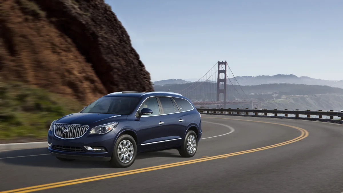 2015 Buick Enclave in blue in San Francisco