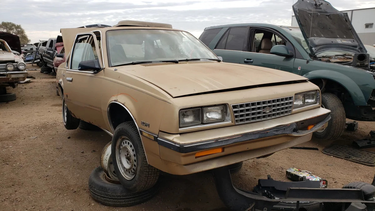 40 - 1986 Chevrolet Cavalier in Colorado Junkyard - Photo by Murilee Martin